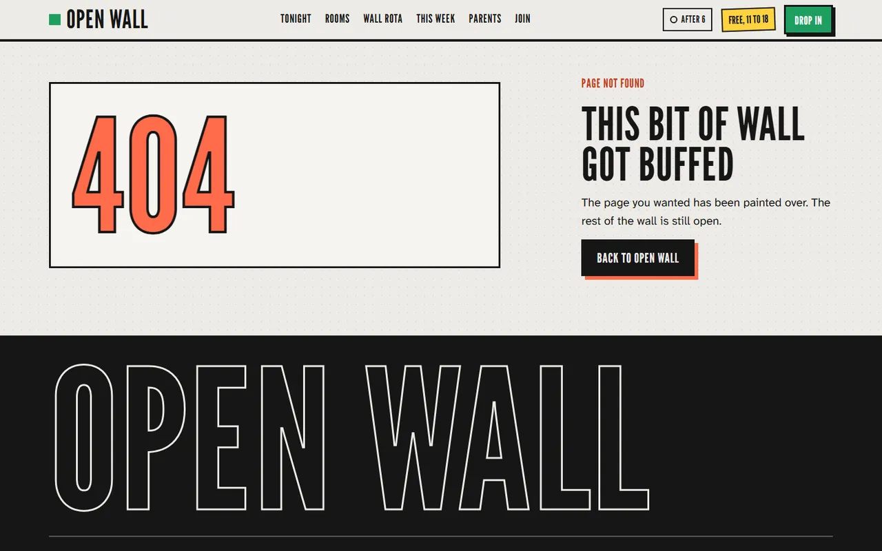 Fresh Coat: 404 page