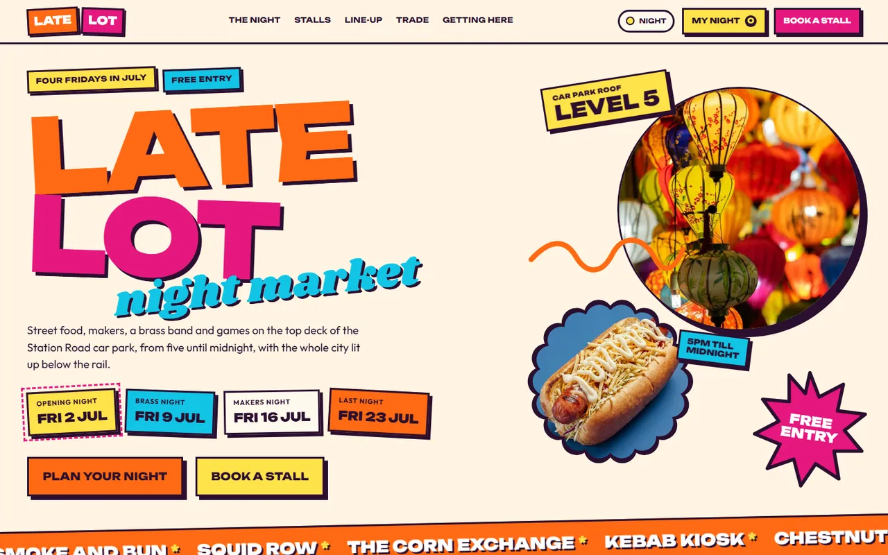 Top Deck home page, light theme