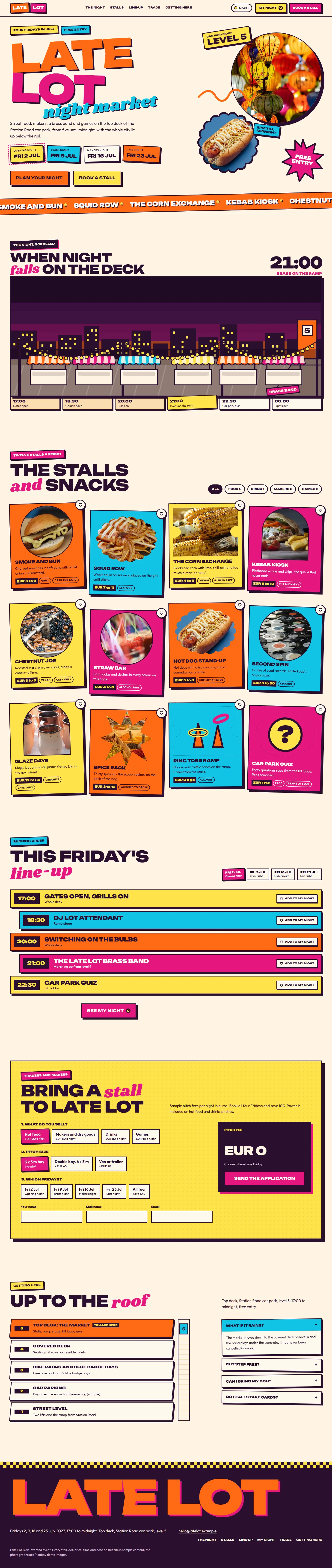 Top Deck home page, light theme, at 1440 pixels wide
