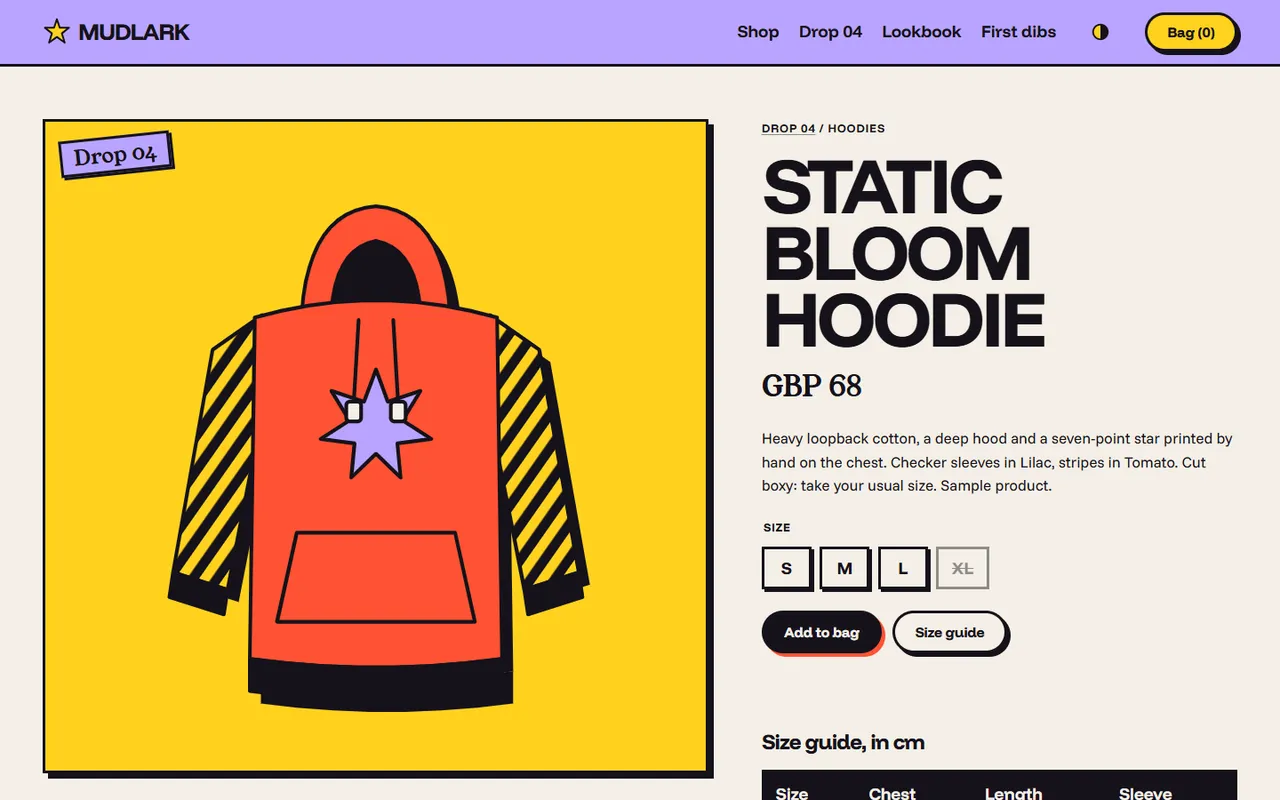 Loudmouth: product page