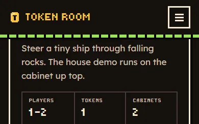 The Token Room: home 390 dark part2 page