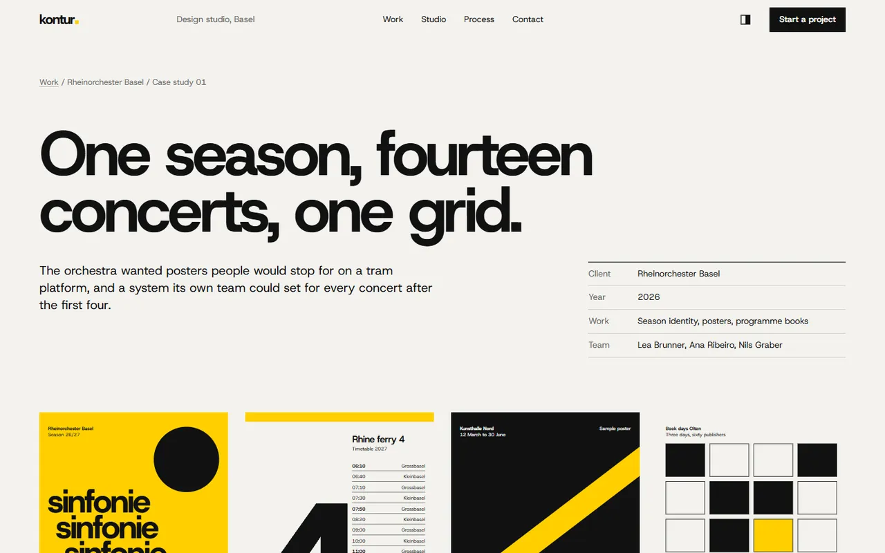 Raster: case study page