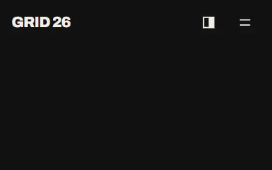 Grid: 404 page, dark theme