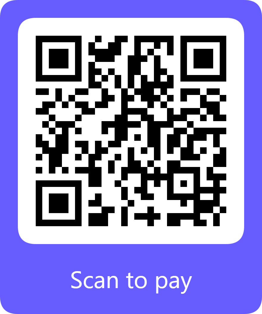QR code for the Replore tip page on Stripe
